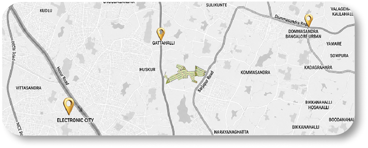 Road connectivity map